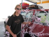 71 De auto wassen