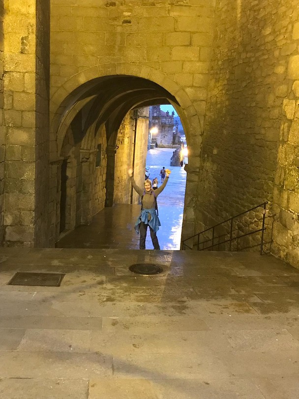 Om kwart over 8 door de poort