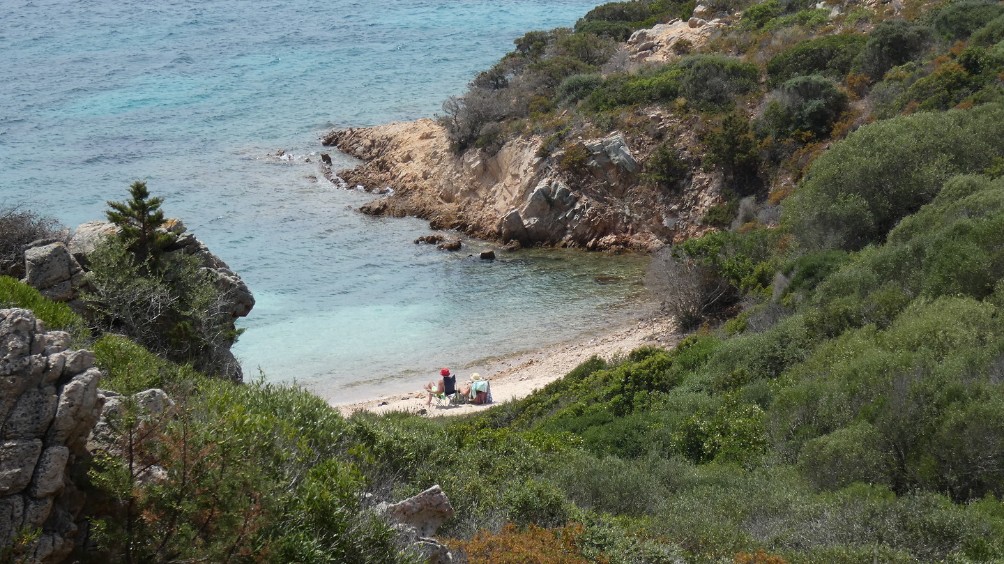Het eiland Caprera Foto Nel en Rien