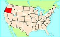 Oregon-Map