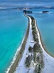 between beaches
