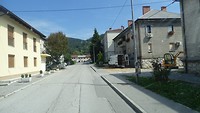 De wegen in Slovenië