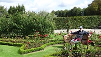 De Baron in de tuin!