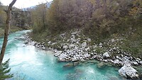 De rivier.