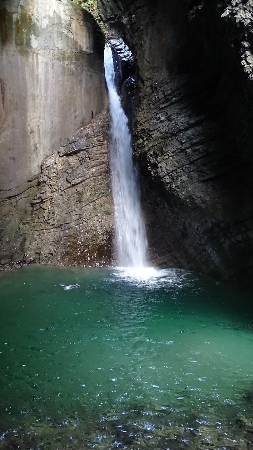 De waterval!