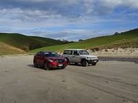 Klaar om te vissen op Kangaroo Beach