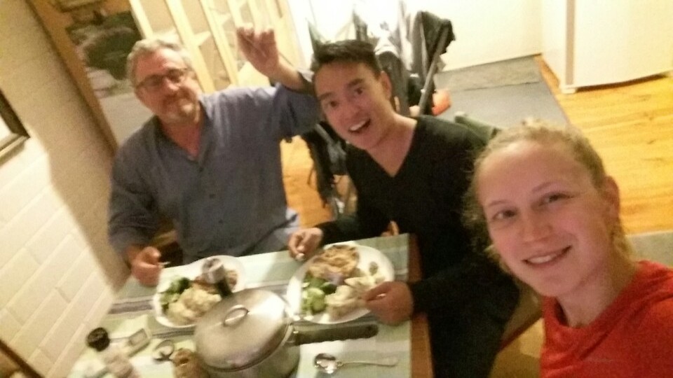 Diner met Brownie