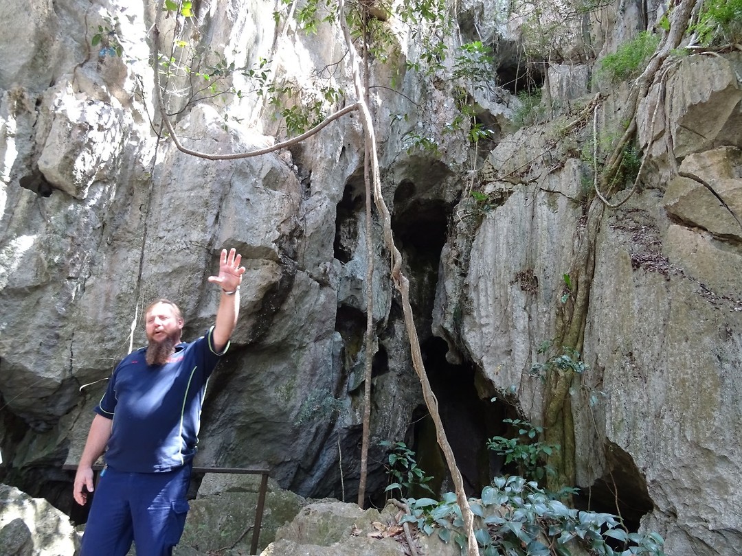 Pete de tourguide