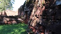 Jesuit ruines by daylight