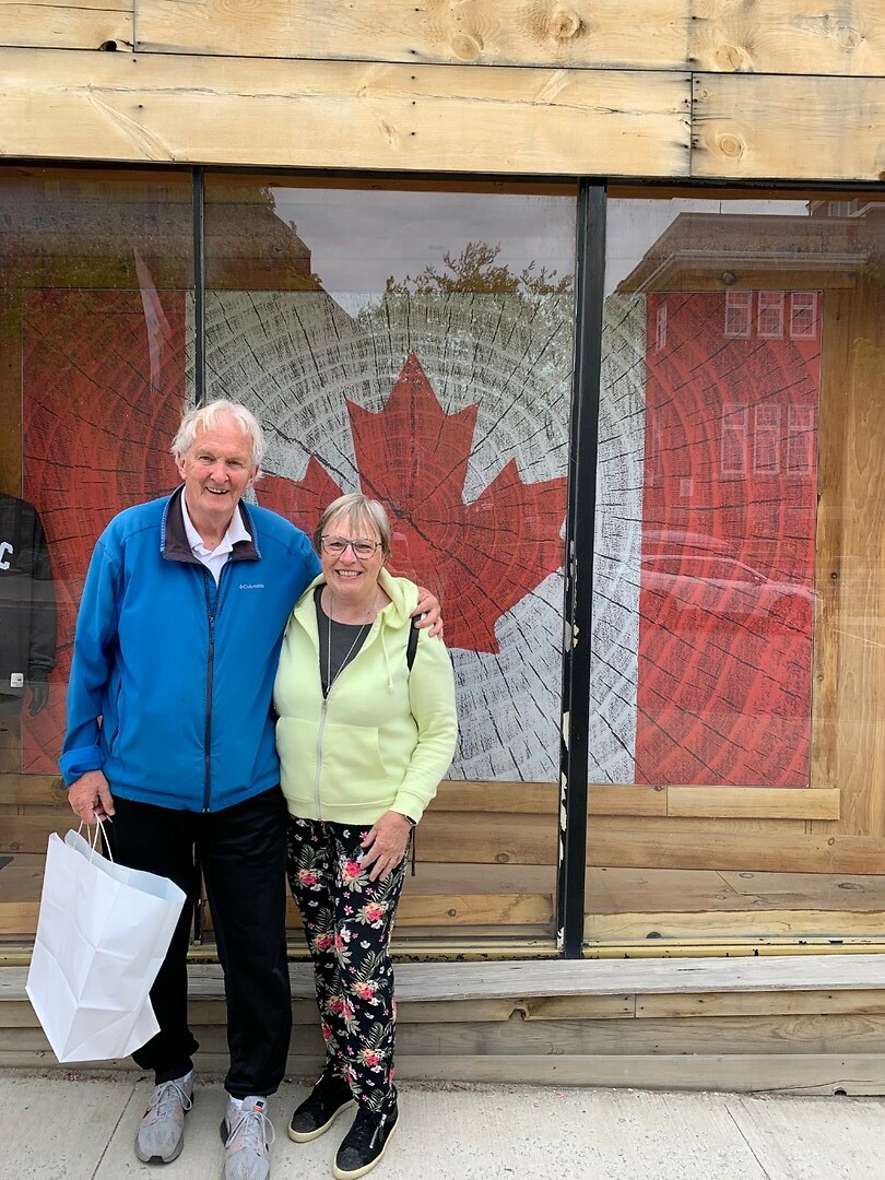 Ja we zijn echt in Canada
