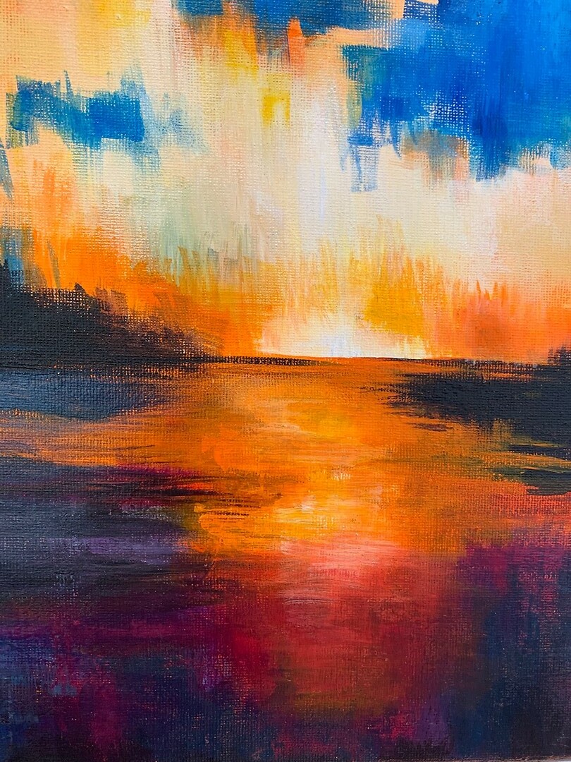 Prachtig schilderij