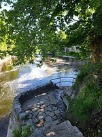 Uitzicht op rivier