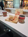 Koffie en de laatste applefritter