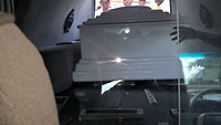 de kist in de auto