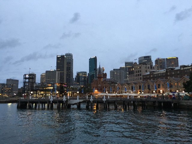 The city