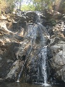 Waterval tijdens trekking