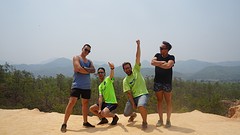 Met onze gids Alfredo bij Pai Canyon
