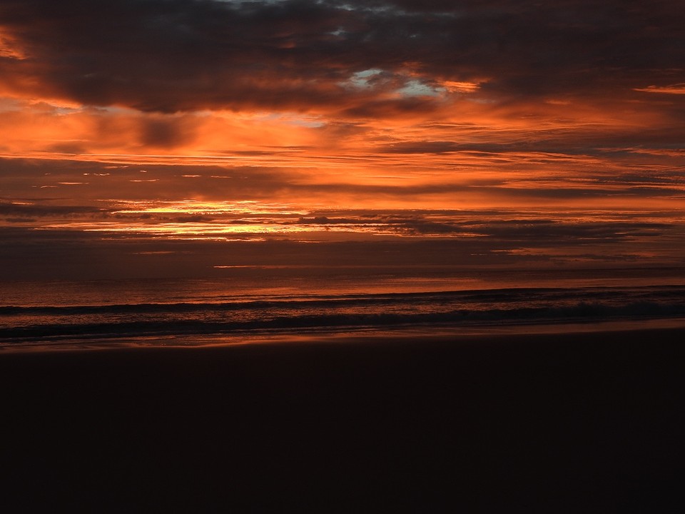 Zonsondergang Rainbow Beach