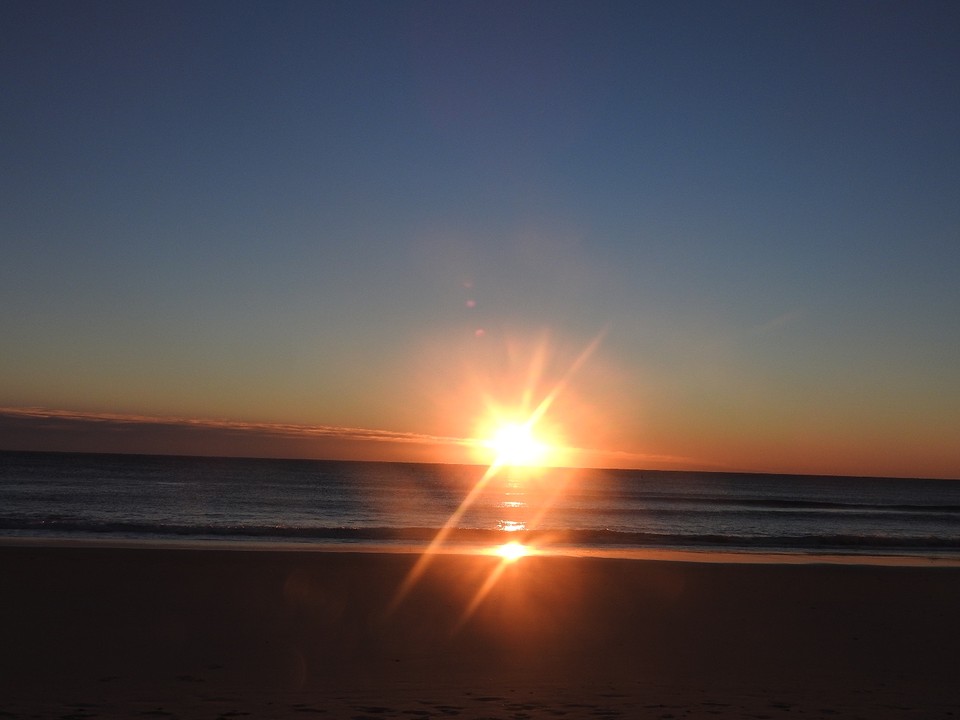 Zonsopkomst Rainbow Beach