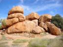 Devils Marbles lava stenen