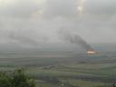 cane fire vanaf hogere hoogte