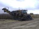 De enigste dubbel rij harvester op de wereld.