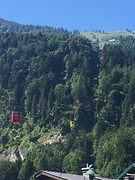 Uitzicht vanuit de gondel