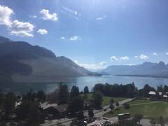 Uitzicht vanuit de gondel