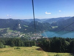 Sankt Gilgen vanuit de gondel