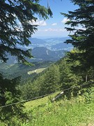 Vergezicht op de Fuschlsee