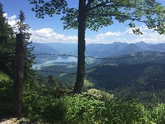 Uitzicht op de Wolfgangsee