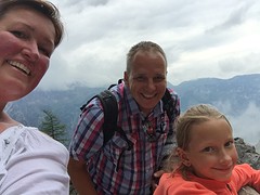 Hoge selfie