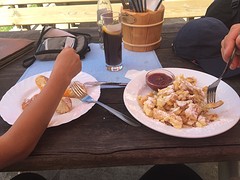 En na de wandeling weer even energie opdoen!