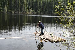Punteren op Nancy Greene Lake