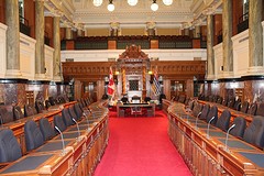 De parlementszaal