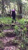 op weg naar boven, naar de levada
