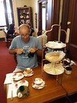 High tea in the Rock