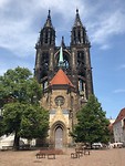 De Albrechtsburgdom (de zwarte kant)