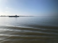 Monding Elbe in Waddenzee