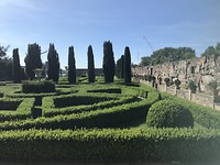 Uitzicht vanuit onze hotelkamer