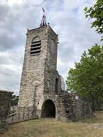Torentje in het oude centrum van Saint Ambroix