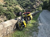Gorge met fiets