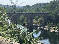 Brug onderweg in Gorge