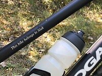 Mijn fiets zoals jullie zien