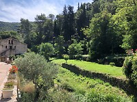 Moestuin in Saint-Guilhem-le-Desert