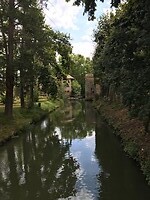Watermolen onderweg
