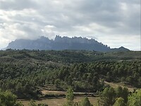Montserrat onderweg naar Igualada