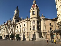 Het gemeentehuis van Valencia