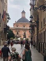 Veel volk op de been in Valencia