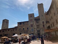 Markt van San Giminiano